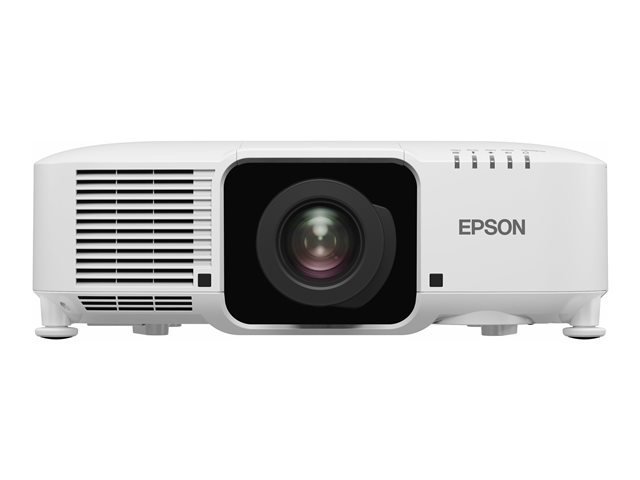 Epson EB-PU1008W - 3LCD projector - 8500 lumens (white) - 8500 lumens (colour) - WUXGA (1920 x 1200) - 16:10 - 1080p - LAN - white