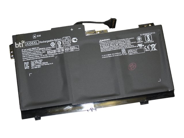 BTI 6C battery HP Zbook 17 G3 OEM: 80839
