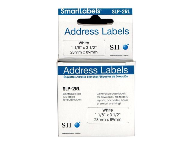 SLP-2RL WHITE LABEL 28X89MM