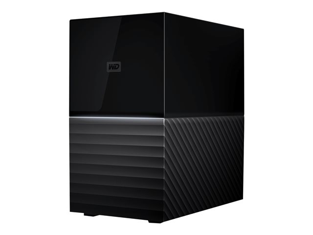 WD My Book Duo WDBFBE0360JBK - Hard drive array - 36 TB - 2 bays - HDD 18 TB x 2 - USB 3.1 Gen 1 (external)