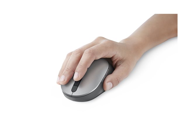 Dell MS5320W - Mouse - optical - 7 buttons - wireless - 2.4 GHz, Bluetooth 5.0 - titan grey - with 3 years Advanced Exchange Service