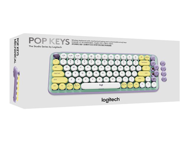 POP Keys Wireless Mechanical Keyboard With Emoji Keys - DAYDREAM_MINT - CH - CENTRAL QWERTZ