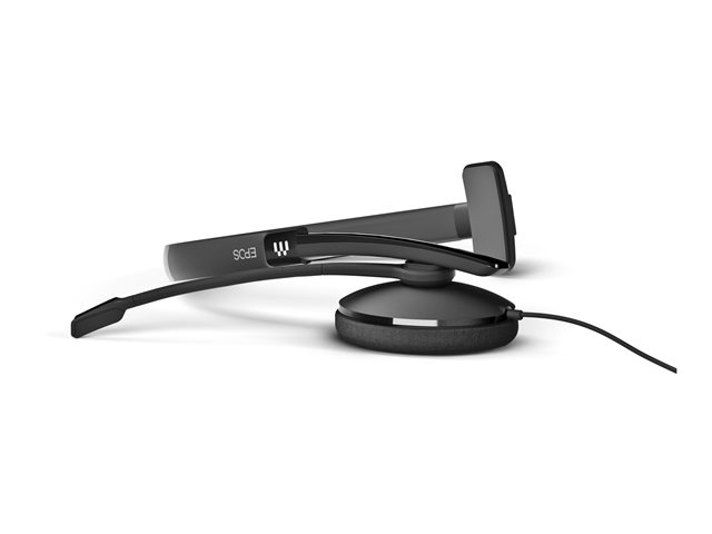 EPOS ADAPT 130T USB II - ADAPT 100 Series - headset - on-ear - wired - USB-A - black - Certified for Microsoft Teams, Optimised for UC