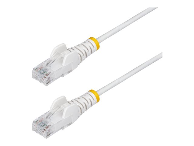 25cm White Slim CAT6 Ethernet Cable