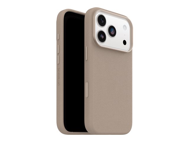 OtterBox Symmetry Cactus Leather Camera Control Apple iPhone 17 Pro Cottonwood Glen - light grey