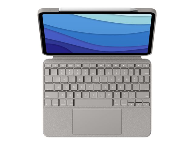 Combo Touch for iPad Pro 11-inch (1st 2nd and 3rd generation) - SAND - US - INTNL QWERTY