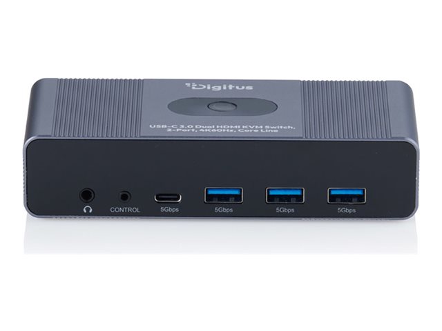 KVM Switch 2x2 HDMI 4K 60Hz 3x USB3.0 1x
