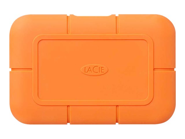 LaCie Rugged SSD STHR1000800 - SSD - encrypted - 1 TB - external (portable) - USB 3.1 Gen 2 / Thunderbolt 3 (USB-C connector) - Self-Encrypting Drive (SED)