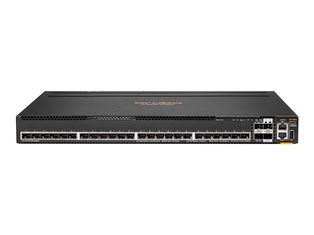 HPE Aruba 6300M 24p SFP+ LRM support and 2p 50G and 2p 25G MACsec Switch - Switch - L3 - Managed - 24 x 1 Gigabit / 10 Gigabit SFP+ + 2 x 1 Gigabit / 10 Gigabit / 25 Gigabit / 50 Gigabit SFP56 (uplink / stacking) + 2 x 1 Gigabit / 10 Gigabit / 25 Gigabit SFP - front and side to back - rack-mountable