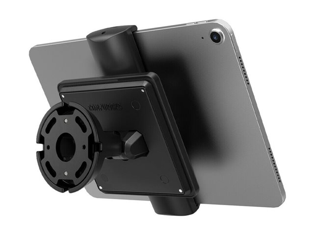 Compulocks Universal Tablet Cling Tilting Wall Mount - Mounting kit (tilt wall mount) - for tablet - universal, cling - aluminium - black - screen size: 7\"-13\"