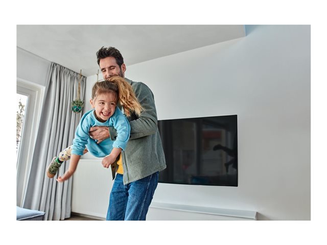 Vogel's Comfort TVM 3405 - Mounting kit (wall mount) - fixed - for flat panel - black - screen size: 32\"-77\"