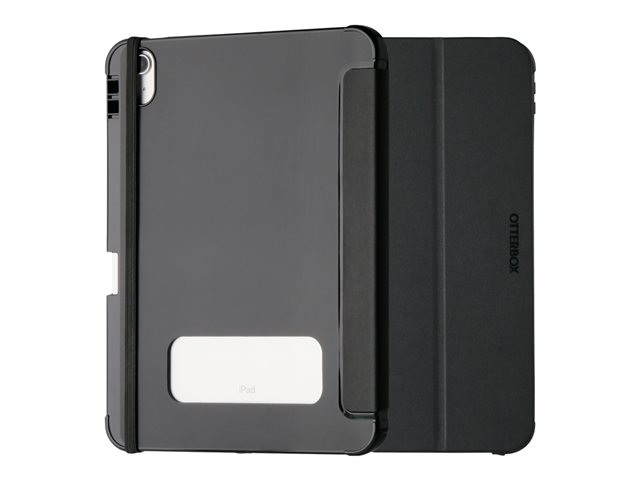 OtterBox React Series - Flip cover for tablet - black - for Apple 10.9-inch iPad (10th generation)