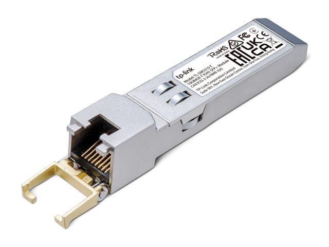 TP-Link TL-SM5310-T V1 - SFP+ transceiver module - 10GbE, 5GbE, 2.5GbE - 100Base-TX, 1000Base-T, 10GBase-T, 2.5GBase-T, 5GBase-T - up to 30 m - for JetStream TL-SG3452XP V1