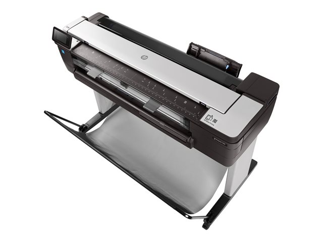 HP DesignJet T830 - 24\" multifunction printer - colour - ink-jet - 610 x 2770 mm (original) - Roll (61 cm) (media) - up to 0.43 min/page (printing) - 1 roll - Gigabit LAN, Wi-Fi(n), USB host