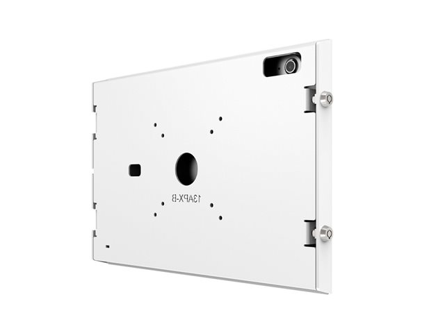 Compulocks iPad Air M2 13\" (2024), Apex Secured Enclosure Wall Mount - Enclosure - for tablet - glass mount, space - lockable - high-grade aluminium - white - screen size: 13\" - mounting interface: 100 x 100 mm - wall-mountable - for Apple 13-inch iPad Air (M2)