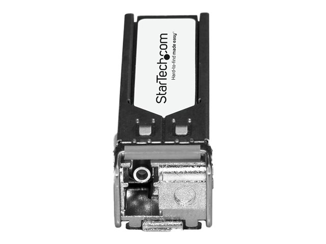 StarTech.com Extreme Networks 10056H Compatible SFP Module, 1000BASE-BX-D, 1 Gigabit Ethernet Bi-Directional (BiDi) Fiber Single Strand SFP (SMF), LC 10km, Mini GBIC Transceiver SFP Module - Lifetime Warranty (10056H-ST) - SFP (mini-GBIC) transceiver module (equivalent to: Extreme Networks 10056H) - 1GbE - 1000Base-BX-D - LC single-mode - up to 10 km - 1310 (RX) / 1490 (TX) nm