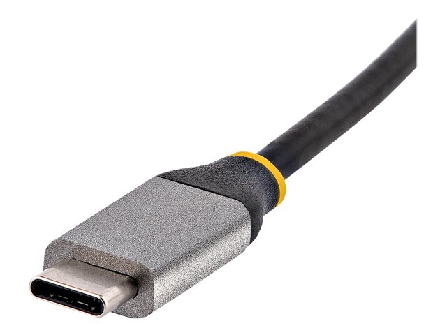 StarTech.com USB-C to Ethernet Adapter, 10/100/1000 Mbps, Gigabit Network Adapter w/ ASIX AX88179A Chip, 1ft/30cm Cable, USB Type C to RJ45 Ethernet Dongle, USB C to LAN Adapter, Windows/macOS/Linux/ChromeOS (US1GC30B2) - Network adapter - USB-C - Gi