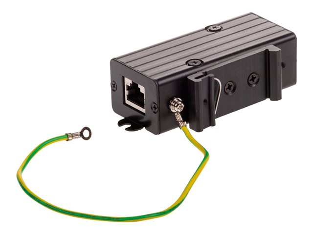 AXIS TU8001 - PoE surge protector (DIN rail mountable) - black - for AXIS C1410, D3110, M4308, P1385, P3818, Q1951, Q1952, Q6100, W400, M55 Series, P37 Series