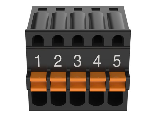 AXIS TU6008 - Serial connector - 5 pin terminal block (pack of 10) - for AXIS F9111 Main Unit