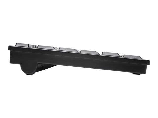 Kensington Pro Fit Low-Profile Desktop Set - Keyboard and mouse set - wireless - 2.4 GHz - French - black