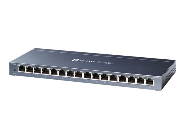 TP-Link TL-SG116 - Switch - 16 x 10/100/1000 - desktop