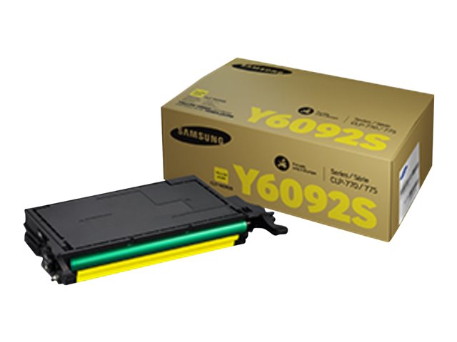 Samsung CLT-Y6092S - Yellow - original - toner cartridge (SU559A) - for Samsung CLP-770ND, CLP-770NDK, CLP-770NDKG, CLP-775N, CLP-775ND