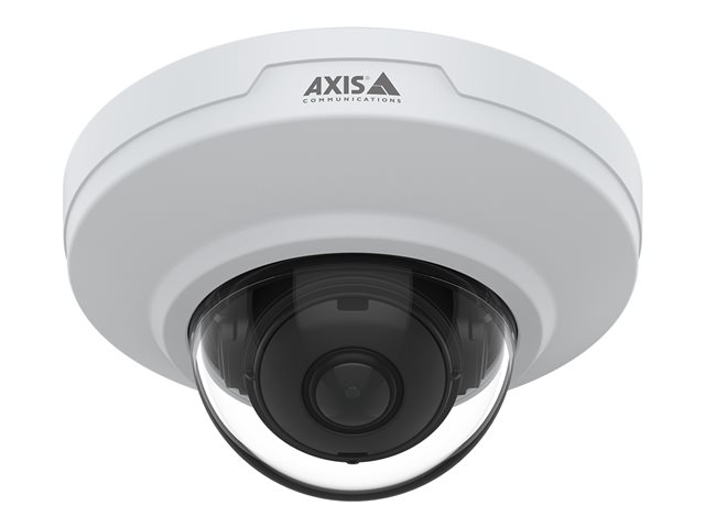 AXIS M3086-V - Network surveillance camera - dome - vandal resistant / impact resistant / dust resistant / water resistant - colour (Day&Night) - 4 MP - 2688 x 1512 - fixed iris - fixed focal - audio - LAN 10/100 - MJPEG, H.264, MPEG-4 Part 10, AVC, H.265, MPEG-H Part 2, HEVC - PoE Plus Class 2