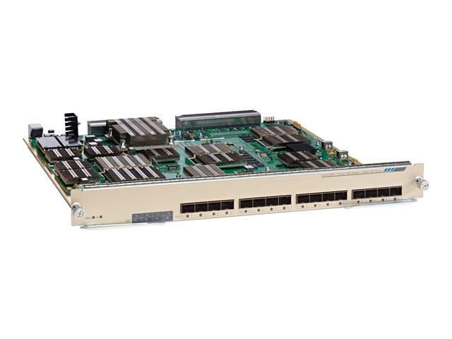 Cisco Catalyst 6800 Series 10 Gigabit Ethernet Fiber Module with DFC4 - Expansion module - 10GbE - 10GBase-X - refurbished - for Catalyst 6503, 6504, 6506, 6509, 6807