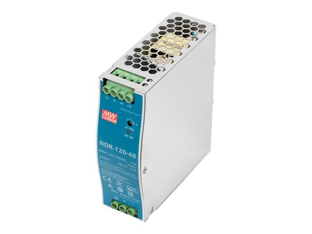 Industrial Pow. Supply 48V120WIndustrial Pow. Supply 48V120W metal case DIN rail mountale