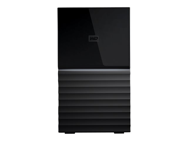 WD My Book Duo WDBFBE0240JBK - Hard drive array - 24 TB - 2 bays - HDD 12 TB x 2 - USB 3.1 Gen 1 (external)