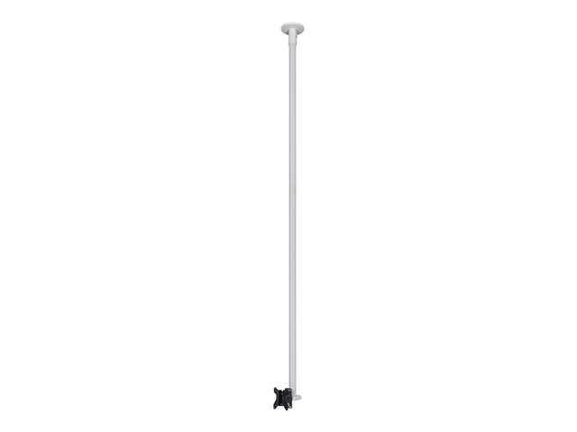 B-TECH System V BT5971 - Mounting kit (ceiling mount) - for flat panel - tilt - white - screen size: up to 28\" - mounting interface: up to 100 x 100 mm