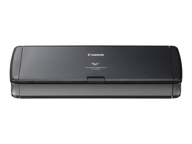 Canon imageFORMULA P-215II - Document scanner - CMOS / CIS - Duplex - 216 x 1000 mm - 600 dpi x 600 dpi - up to 15 ppm (mono) / up to 10 ppm (colour) - ADF (20 sheets) - up to 500 scans per day - USB 2.0