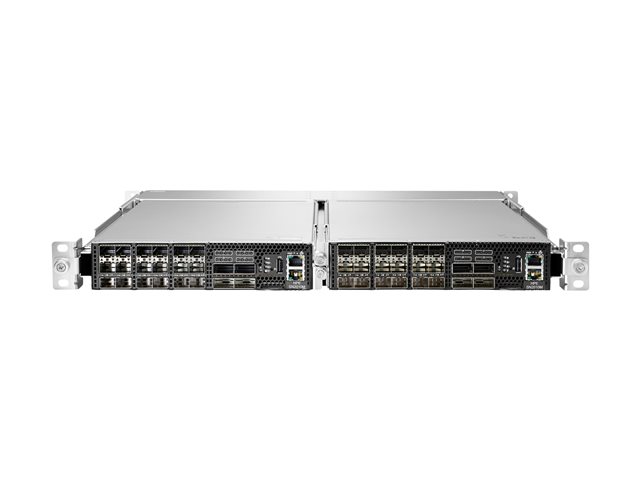 HPE StoreFabric SN2010M Half Width - Switch - L3 - Managed - 4 x 100 Gigabit QSFP28 + 18 x 10 Gigabit / 25 Gigabit SFP28 - rack-mountable - TAA Compliant