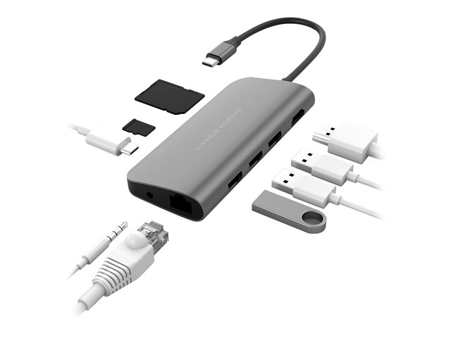 HyperDrive POWER 9-in-1 USB-C Hub