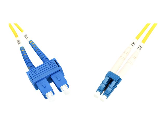 FO PATCH CORD DUPLEX LC TO SC SM OS2 0