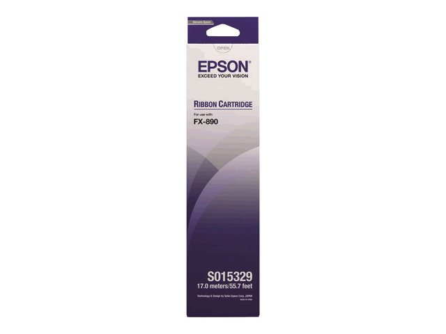 Epson - Black - print ribbon - for FX 890, 890A, 890II, 890IIN, 890N