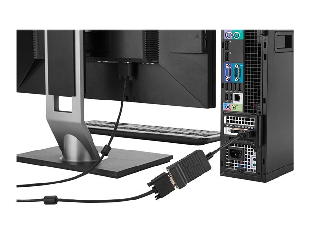 StarTech.com DisplayPort to VGA Adapter - 1920x1200 - Active DP to VGA Video Converter - Plug and Play DP to VGA Connector (DP2VGA) - Display adapter - DisplayPort (M) to HD-15 (VGA) (F) - 25 cm - latched - for P/N: DK30C2DAGPD, MST14DP123DP, TB32DP14, TB32DP2T, TB3DK2DPM2, TB3DOCK2DPPD, TB3DOCK2DPPU