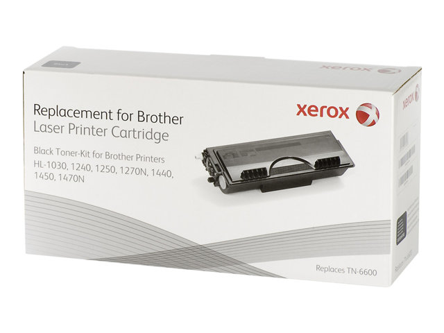 Xerox Brother MFC 8300/MFC 8500 - Black - compatible - toner cartridge (alternative for: Brother TN6600) - for Brother HL-1030, 1230, 1240, 1250, 1270, 1430, 1440, 1450, 1470, P2500, MFC-8300, 9600