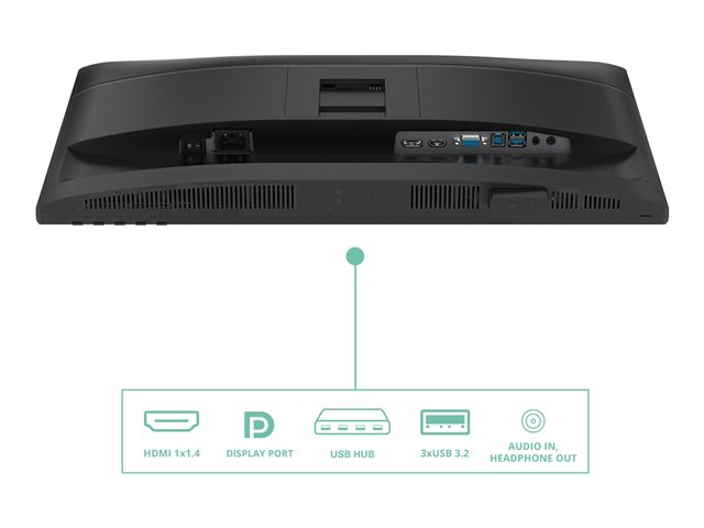 24\", FHD, 120Hz, HAS, AntiBL (HW), USB: 3A+1C(15W), 2x2