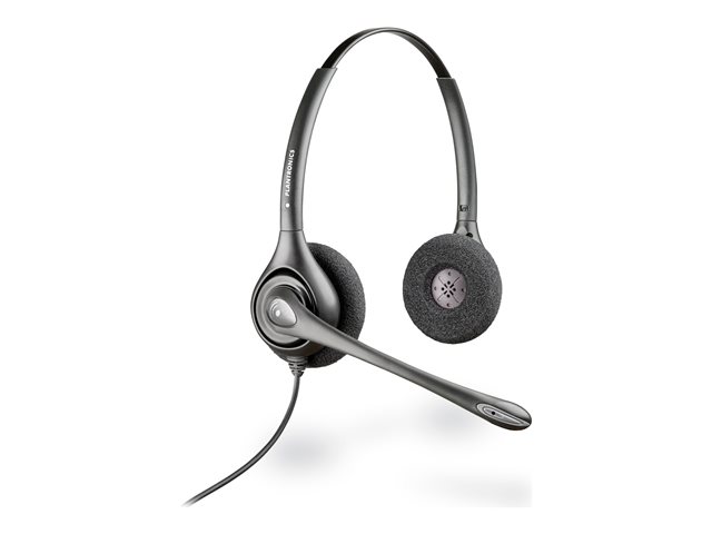 Poly HW261N Supraplus Binaural Dual Headset +Pouch TAA No localization - Replaces Poly SKU 86872-01