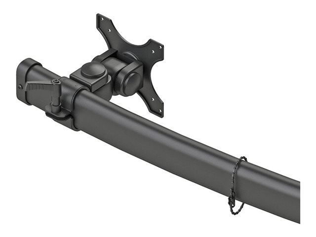 Neomounts FPMA-D700D3 - Mounting kit - for 3 LCD displays - black - screen size: 10\"-27\" - clamp mountable, desk-mountable