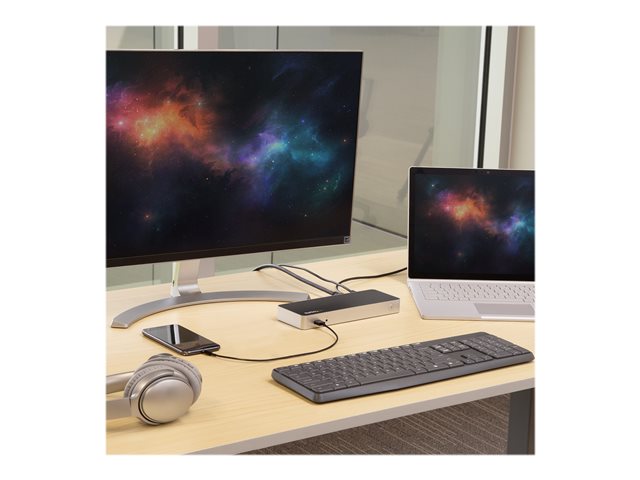 StarTech.com Dual Monitor USB C Docking Station with 60W Power Delivery for Windows Laptops, USB C to HDMI / DVI Dock, USB 3.1 Gen 1 Type C Dock with Charging, Thunderbolt 3 Compatible - 5-Port USB 3.0 Hub (MST30C2HHPDU) - Docking station - USB-C / Thunderbolt 3 - 2 x HDMI - 1GbE - 60 Watt
