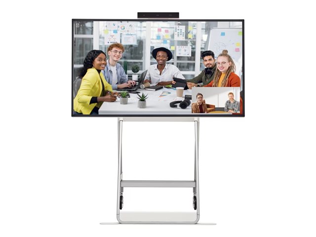 LG One:Quick Flex 43HT3WN-B - 43\" Diagonal Class LED-backlit LCD display - conference - with touchscreen (multi touch) / microphone / camera - Windows - 4K UHD (2160p) 3840 x 2160 - black