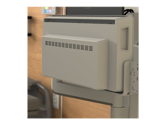 Ergotron CareFit Combo - CPU tray - under worksurface mountable - white - for P/N: 98-547-251, 98-578-251, 98-609-030