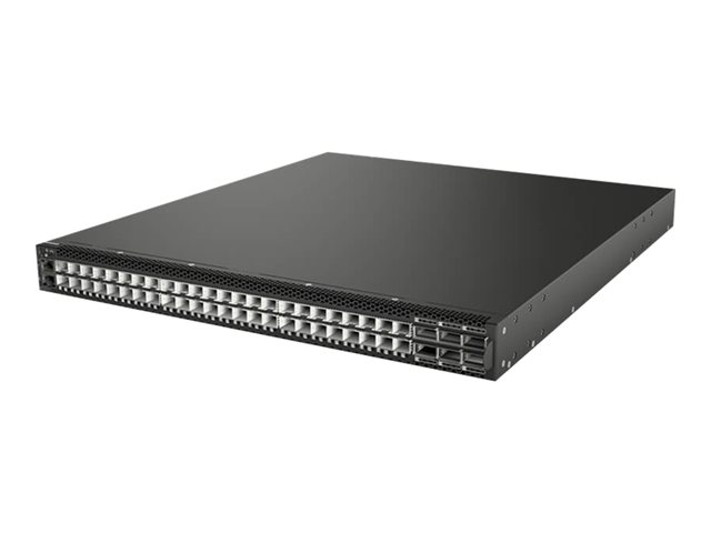 Lenovo ThinkSystem NE2572 RackSwitch - Switch - L3 - Managed - 48 x 10/25 Gigabit SFP+ / SFP28 + 6 x 40 Gigabit QSFP+ / 100 Gigabit QSFP28 - back to front airflow - rack-mountable - for ThinkAgile HX3721 Certified Node 7Y88