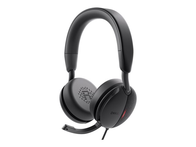 Dell Pro Wired ANC Headset WH5024 - Headset - on-ear - wired - active noise cancelling - USB-C - Certified for Microsoft Teams, Zoom Certified