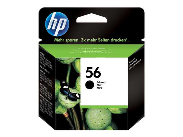 HP 56 BLACK INKJET PRINT EN/RU/FR/PL/CZ/