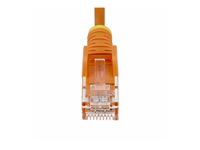 1m Orange Slim CAT6 Ethernet Cable