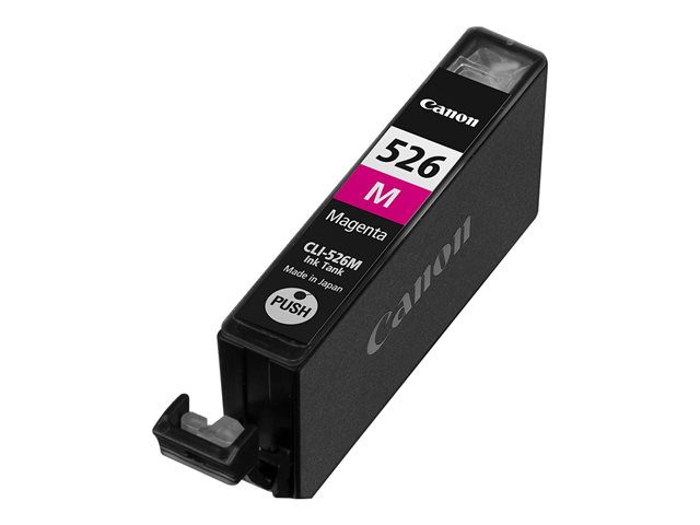 Canon CLI-526M - 9 ml - magenta - original - ink tank - for PIXMA iP4950, iX6550, MG5250, MG5350, MG6150, MG6250, MG8150, MG8250, MX715, MX885, MX895