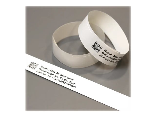 Patient Wristbands Adult White 11in 200